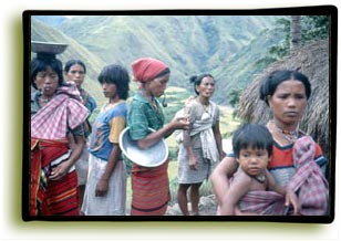 Cordillera in northern Luzon